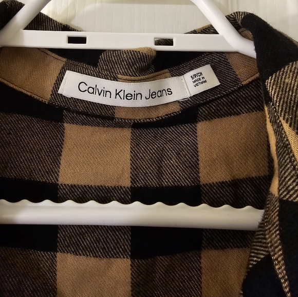 NWOT | Calvin Klein Cotton Flannel | Size Small - Picture 6 of 9